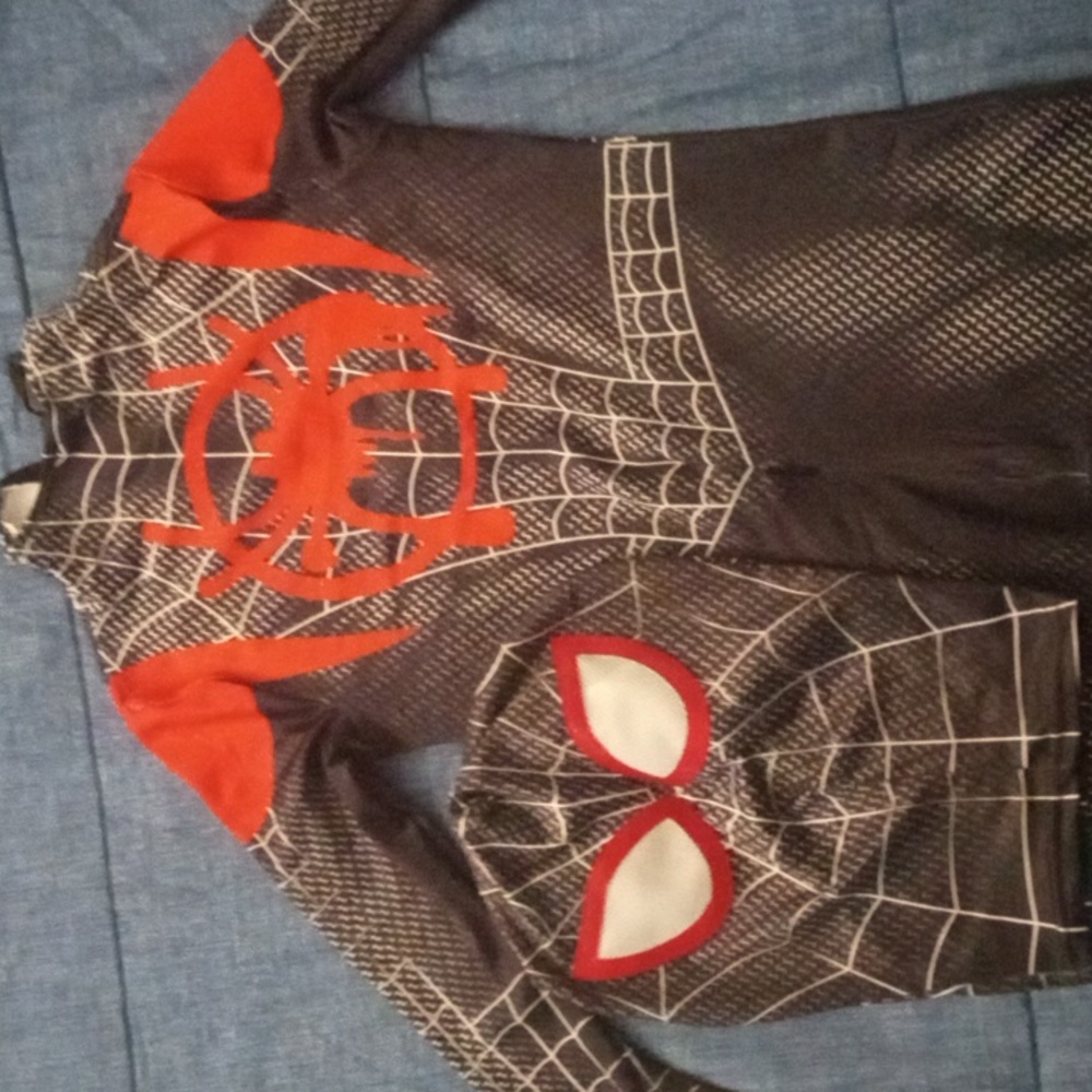 Miles Morales Spider Man costume